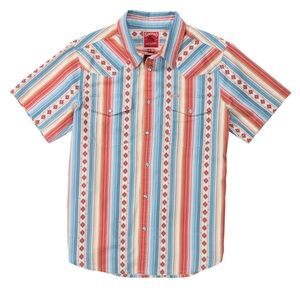 Sendero Sarape Pearl Snap Western Shirt - Short Sleeve